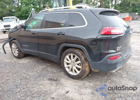 2016 Jeep Cherokee Limited z USA, uszkodzony, nr VIN 1C4PJMDS7GW101123